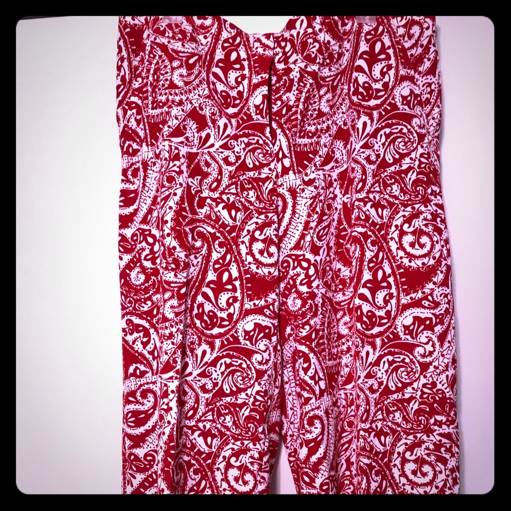 Women’s flowy ankle length pant